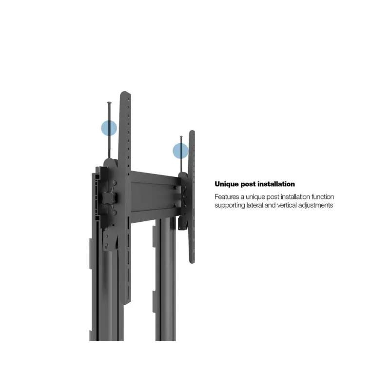 Multibrackets M Public Display Stand 210 Dual Pillar Wheelbase Must