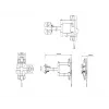 Multibrackets M VESA Full Motion Outdoor 50/75/100 20 kg 13-42 tolli