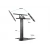 Multibrackets M Public Display Stand 110 HD Floorbase Single Must