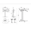 Multibrackets M Public Display Stand 110 HD Floorbase Single Must