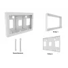 Multibrackets M Pro Series - Korpus 13 tolli QB13R & QB13R-T Valge
