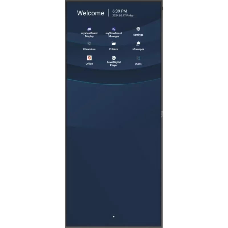 Viewsonic CDE105UW interaktiivne tahvel 2,67 m (105 inch) 5120 x 2160 pikslit Must