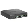 D-Link 10-Port Multi-Gigabit Smart Managed PoE+ Switch, 8 multi-Gigabit 2.5G PoE ja 2 10G SFP+ porti