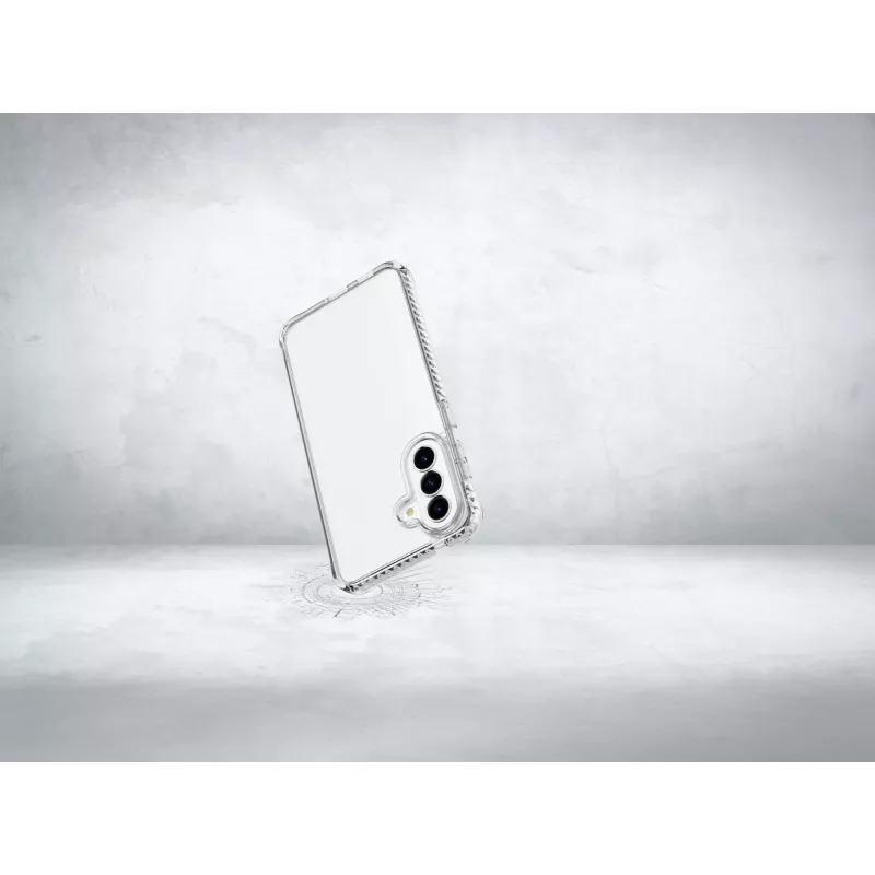 Cellularline Ultra Strong - Galaxy A57 ülitugev läbipaistev ümbris lööke summutavate servade ja integreeritud õhukambritega, mis tagab maksimaalse kaitse juhuslike kukkumiste korral.
