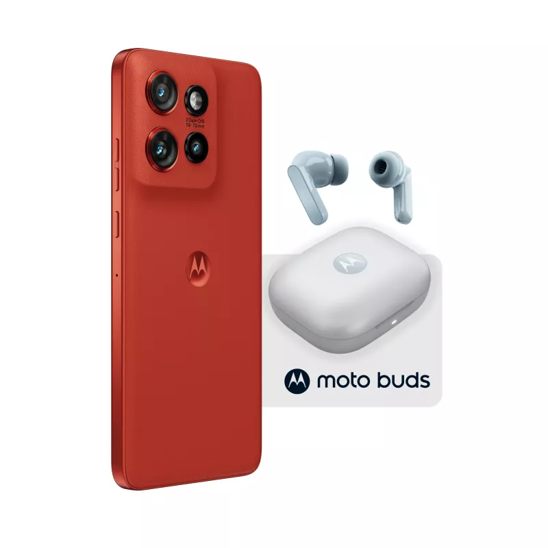 Motorola edge 60 neo + Moto Buds PG38C05749 16,1 cm (6,36 tolli) Dual SIM Android 15 5G USB USB-C 8 GB 256 GB 5200 mAh punane