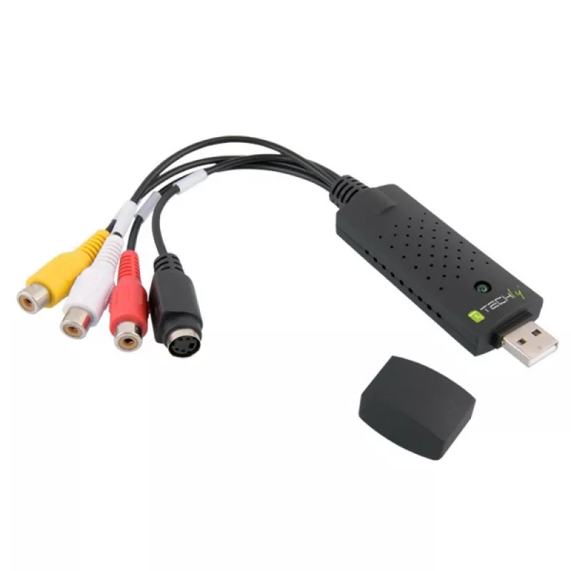 Techly I-USB-VIDEO-700TY videosignaali muundur 720 x 576 pikslit