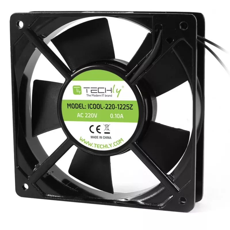Techly ICOOL-220-1225Z arvuti jahutussüsteemi osa/tarvik Ventilaatormoodul