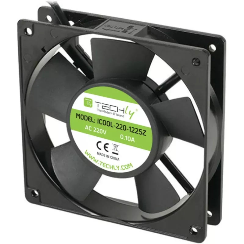 Techly ICOOL-220-1225Z arvuti jahutussüsteemi osa/tarvik Ventilaatormoodul