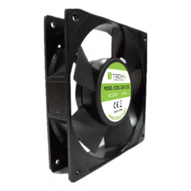 Techly ICOOL-220-1225Z arvuti jahutussüsteemi osa/tarvik Ventilaatormoodul