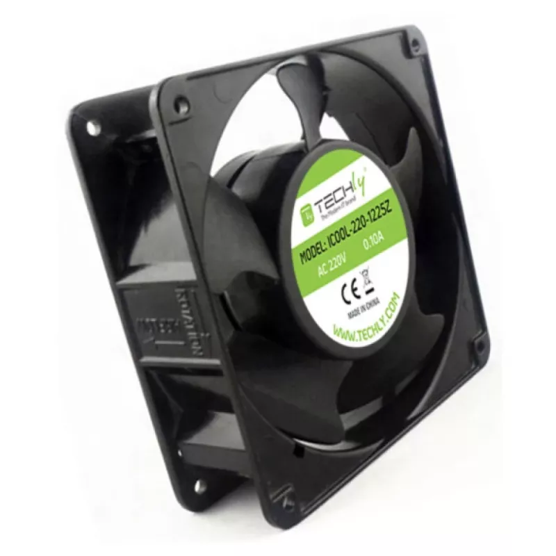 Techly ICOOL-220-1225Z arvuti jahutussüsteemi osa/tarvik Ventilaatormoodul