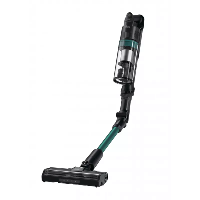 Hoover HF1P10PX 011 akutoitega kepptolmuimeja Kuiv Vaht, Mikrofiiber Kotita 0,7 L 165 W Must, türkiissinine 22 Ah