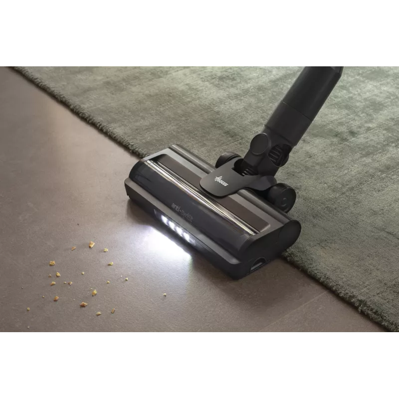 Hoover HF1P10PX 011 akutoitega kepptolmuimeja Kuiv Vaht, Mikrofiiber Kotita 0,7 L 165 W Must, türkiissinine 22 Ah