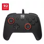 Juhtmega mängukontroller Turtle Beach Rematch Nintendo Switch 2 jaoks — USB‑C, 3 m kaabel, tagumine nupp, D‑pad, must