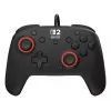 Juhtmega mängukontroller Turtle Beach Rematch Nintendo Switch 2 jaoks — USB‑C, 3 m kaabel, tagumine nupp, D‑pad, must