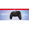 Juhtmega mängukontroller Turtle Beach Rematch Nintendo Switch 2 jaoks — USB‑C, 3 m kaabel, tagumine nupp, D‑pad, must