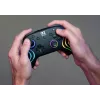 Juhtmeta RGB-mängukontroller Turtle Beach Afterglow Wave Must Nintendo Switch 2 jaoks — Bluetooth/USB-C, sisseehitatud aku 20 h, 3 m kaabel