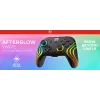 Juhtmeta RGB-mängukontroller Turtle Beach Afterglow Wave Must Nintendo Switch 2 jaoks — Bluetooth/USB-C, sisseehitatud aku 20 h, 3 m kaabel