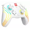 Juhtmevaba RGB-mängukontroller Turtle Beach Afterglow Wave Valge Nintendo Switch 2-le, Bluetooth/USB-C, sisseehitatud aku 20 h, 3 m kaabel