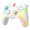 Juhtmevaba RGB-mängukontroller Turtle Beach Afterglow Wave Valge Nintendo Switch 2-le, Bluetooth/USB-C, sisseehitatud aku 20 h, 3 m kaabel