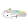 Juhtmevaba RGB-mängukontroller Turtle Beach Afterglow Wave Valge Nintendo Switch 2-le, Bluetooth/USB-C, sisseehitatud aku 20 h, 3 m kaabel