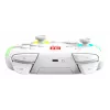 Juhtmevaba RGB-mängukontroller Turtle Beach Afterglow Wave Valge Nintendo Switch 2-le, Bluetooth/USB-C, sisseehitatud aku 20 h, 3 m kaabel