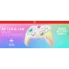 Juhtmevaba RGB-mängukontroller Turtle Beach Afterglow Wave Valge Nintendo Switch 2-le, Bluetooth/USB-C, sisseehitatud aku 20 h, 3 m kaabel