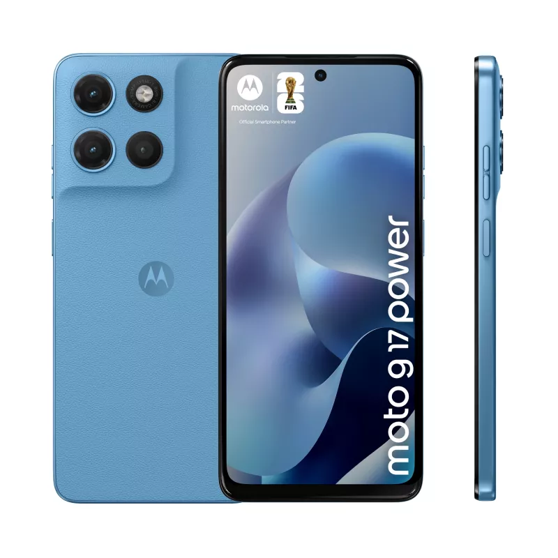 Motorola moto g17 power 17.1 cm (6.72 tolli) hübriidne Dual SIM Android 15 USB USB-C 8 GB 256 GB 6000 mAh sinine