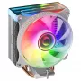 Mars Gaming MCPU-VR valge protsessorijahuti topeltinfiniitpeegel ARGB 4 HCT soojustoruga 180 W TDP ülivaikne PWM 12 cm ventilaator