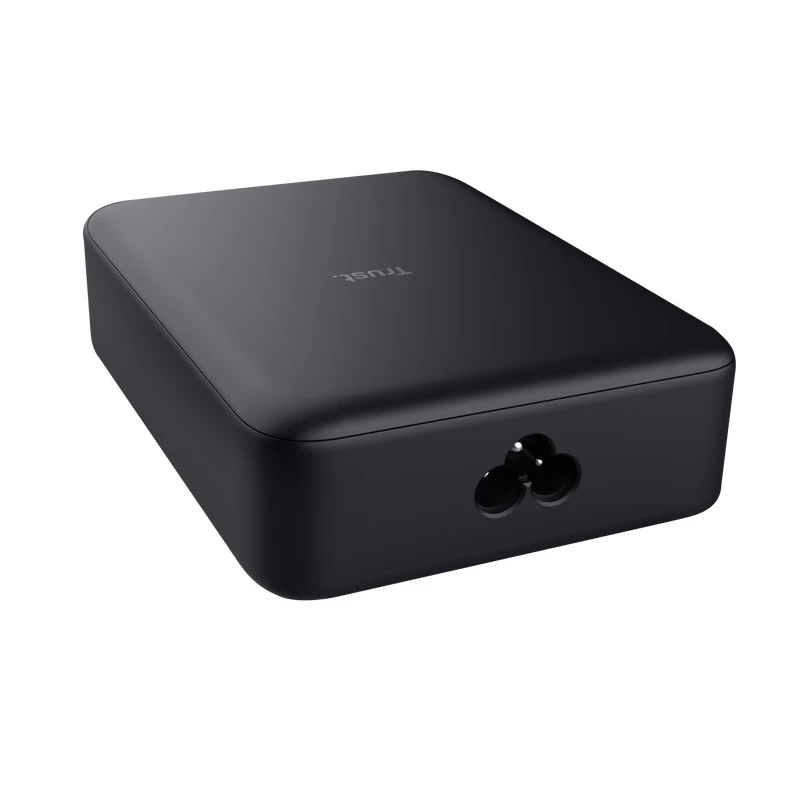 Vahelduvvoolulaadija Trust Maxo Must 20V 4 USB-C kiirlaadimine