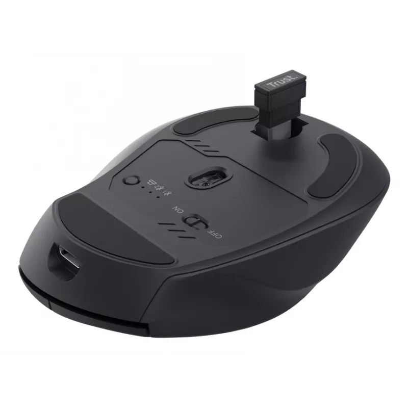 TRUST Niven paremakäeline juhtmevaba kontorihiir, RF + Bluetooth, 3200 DPI