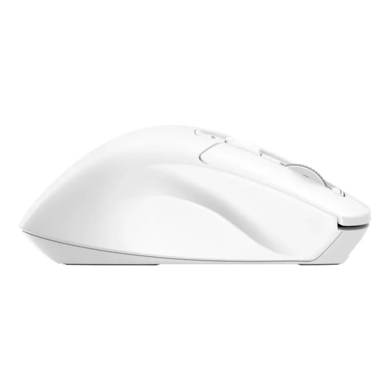 Juhtmevaba paremakäeline kontorihiir TRUST Niven — RF + Bluetooth, 3200 DPI, 7 nuppu, ratas, valge