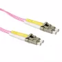 ACT 0,25 m LSZH mitmoodiline 50/125 OM4 fiiberoptiline patch-kaabel dupleks LC-pistikute…