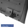 ACT äriklaviatuur USB (Qwerty/US-paigutus), täissuuruses (100%), juhtmega, USB, membraan, QWERTY, must