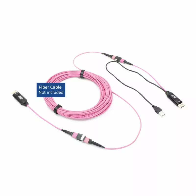 ACT DisplayPort-MTP/MPO adapterikomplekt DisplayPort-ühenduse pikendamiseks kuni 8K@60Hz