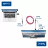 ACT DisplayPort-MTP/MPO adapterikomplekt DisplayPort-ühenduse pikendamiseks kuni 8K@60Hz