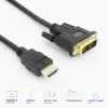 ACT AK3736 videokaabli adapter 3 m HDMI Type A (Standard) DVI-D must