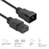 Toitekaabel ACT C20–C21 IEC60320 must 3 m, 16 A, 250 V