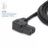 ACT toitejuhe C14 - C15 (vasakpoolne nurga all) IEC60320 must 1,2 m