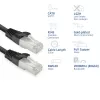 ACT FB8100 võrgukaabel Must 0,5 m Cat8 U/FTP (STP)