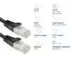 ACT Cat8 U/FTP (STP) võrgukaabel FB8101 — 1 m, RJ-45 kuni RJ-45, must