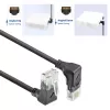 Võrgukaabel ACT DD7905 Cat6a U/UTP 5 m Must RJ-45