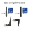 Võrgukaabel ACT DD7905 Cat6a U/UTP 5 m Must RJ-45