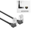 ACT Cat6a U/FTP (STP) võrgukaabel DA6902, 2 m, RJ-45–RJ-45, must