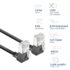 ACT Cat6a U/FTP (STP) võrgukaabel DA6902, 2 m, RJ-45–RJ-45, must