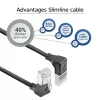 ACT Cat6a U/FTP (STP) võrgukaabel DA7902 — 2 m, RJ‑45 kuni RJ‑45, must