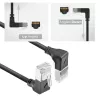 ACT Cat6a U/FTP (STP) võrgukaabel DA7905, 5 m, RJ-45 - RJ-45, must