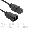Toitejuhe ACT C20–C21 IEC60320 must 1,5 m, 16 A, 250 V