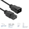 Toitejuhe ACT C20–C21 IEC60320 must 2,5 m, 16 A, 250 V