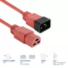 Toitejuhe ACT C20–C21 IEC60320 punane 1,5 m, 250 V 16 A