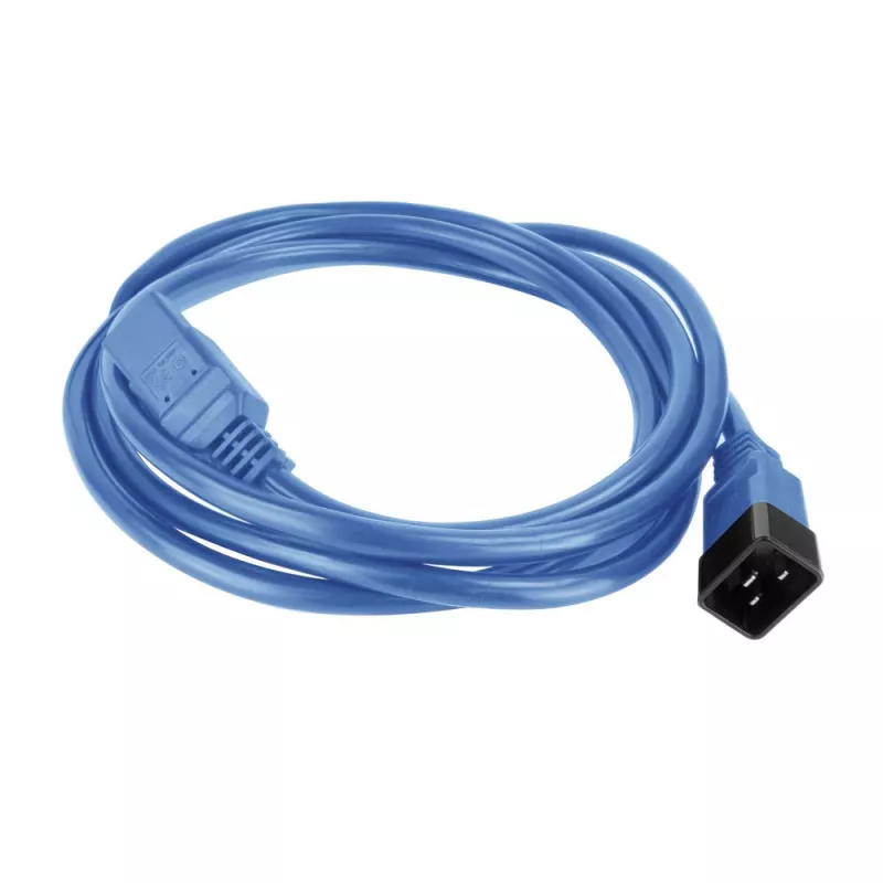 ACT toitejuhe C20–C21 IEC60320 sinine 2 m, 16 A, 250 V